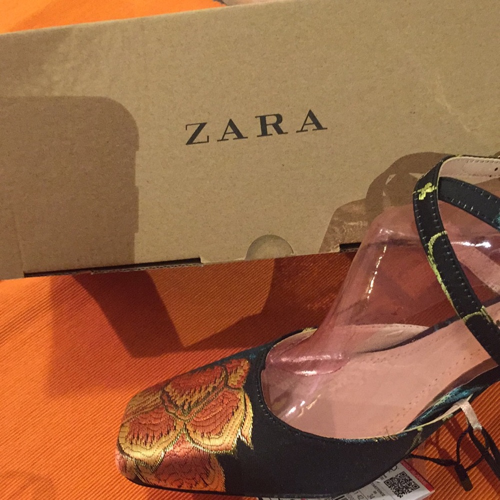Zara strappy shoes🌹 - Picture 7 of 8